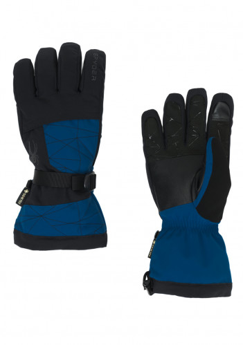 Men's gloves Spyder Overweb GTX Black/old glory