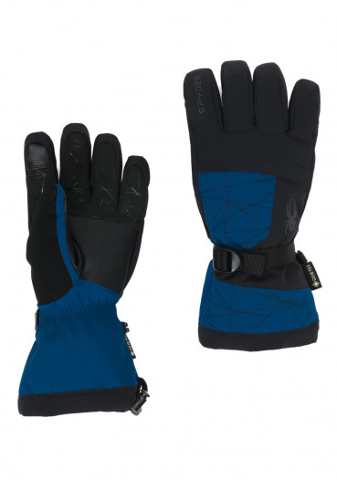 detail Men's gloves Spyder Overweb GTX Black/old glory