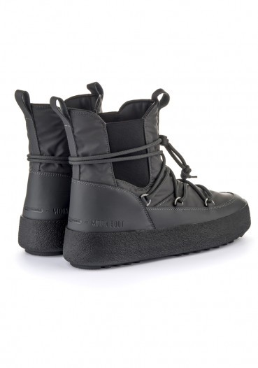 detail Men's shoes Moon Boot Mtrack Chelsea Rubber, 001 Dark Gray
