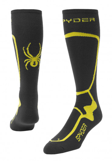 detail Men's knee socks Spyder Pro Liner ebony