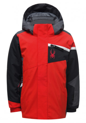 Children's winter jacket Spyder 195084-620 -MINI CHALLENGER-Jacket-volcano