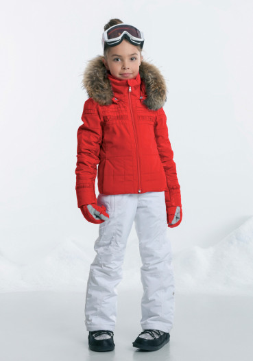detail Children's winter trousers POIVRE BLANC W17-1020-JRGL SKI PANTS 16
