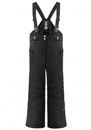 Children's winter trousers POIVRE BLANC W18-1022-JRGL SKI BIB Pants Black/12-14