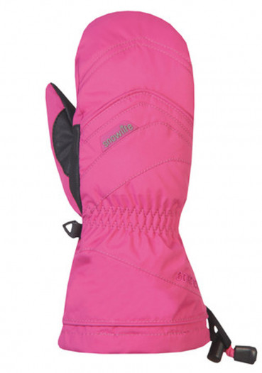 detail Children's gloves Snowlife Value GTX Jr pink