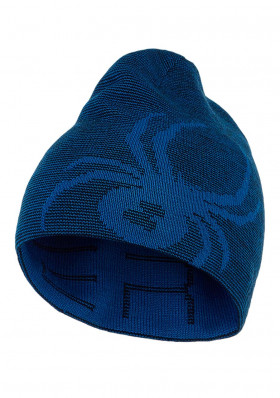 Children's hat Spyder Boys Mini Reversible Bug blue