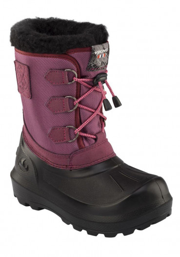 detail Children's winter boots Viking 27200 Istind Dark Pink