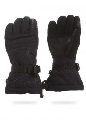 Children's gloves Spyder Boys Overweb Black