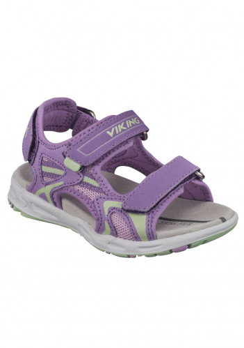 Children's sandals Viking Anchor Violet/Mint