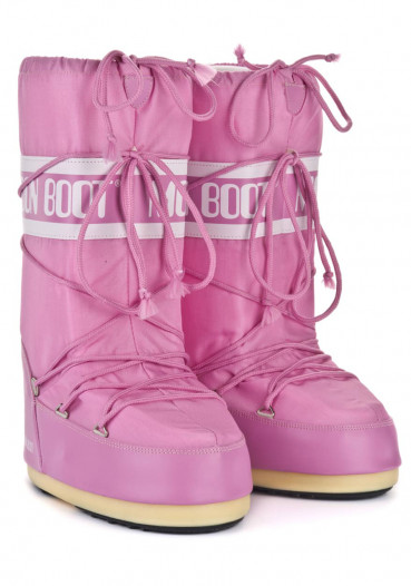 detail  Children's winter boots Tecnica Moon Boot Nylon Pink JR