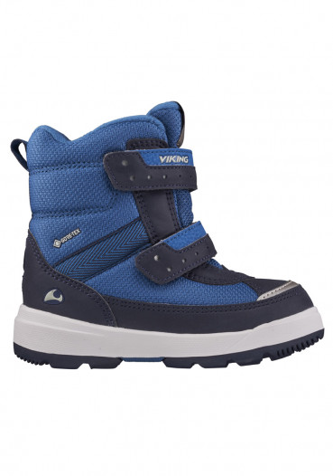 detail Children's winter boots Viking Play 87025 - Navy/Petr