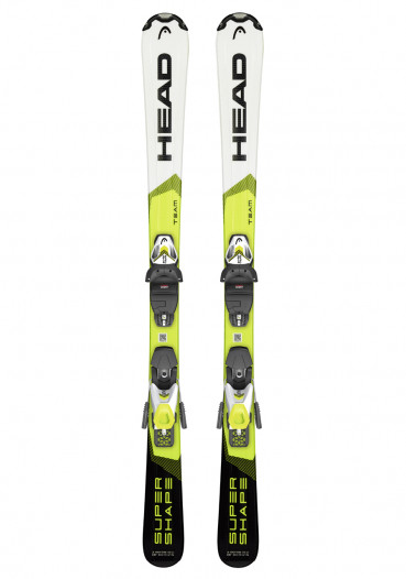 detail Children's downhill skis Head Supershape Team SLR + SLR 4.5 GW AC