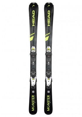 Children\'s downhill skis Head Monster SLR + SLR 4.5 AC wh / yw
