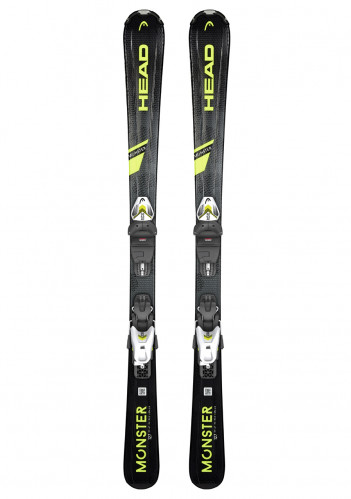 Children's downhill skis Head Monster SLR + SLR 4.5 AC wh / yw