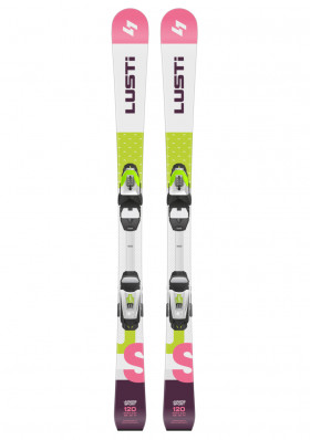 Children's ski LUSTi JS WHITE + VIST junior 4,5