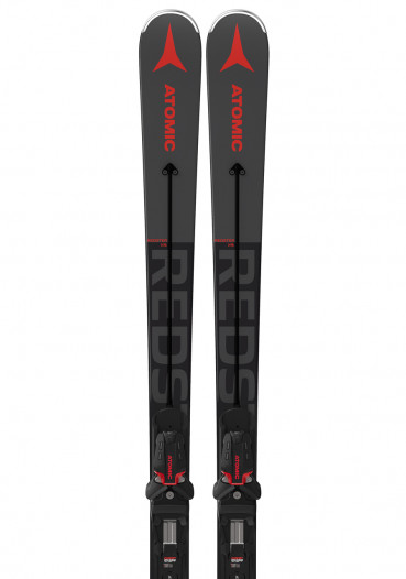 detail Men's downhill skis Atomic REDSTER X9i WB + X 12 GW Black / Red