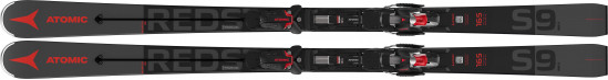 detail Men's downhill skis Atomic REDSTER S9i + X 12 GW Black / Red
