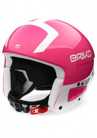 detail Child ski helmet Briko Vulcani FIS 6.8 JR pink