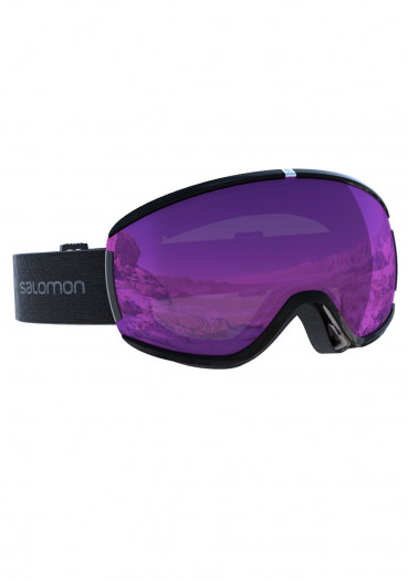 detail Women's downhill goggles Salomon iVY Black/Univ. Ruby