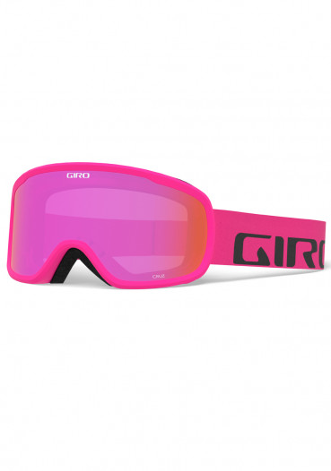 detail Downhill goggles Giro Cruz Black Wordmark Amber Pink