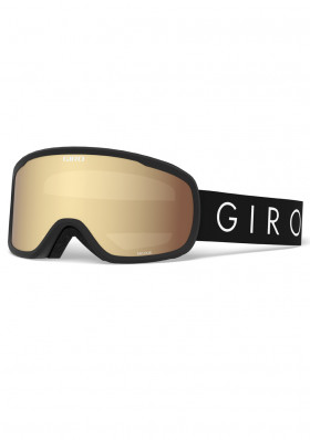 Women's downhill goggles Giro Moxie Black Core Light Amber Gold/Yellow
