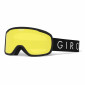 náhled Women's downhill goggles Giro Moxie Black Core Light Amber Gold/Yellow