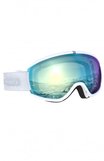detail Women's downhill goggles Salomon iVY Photo Sigma Wh/aw Sky Blue