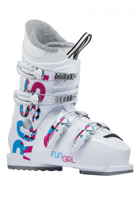 Kids ski boots Rossignol Fun Girl J4 white