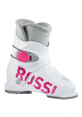 Rossignol-Fun Girl 1 white children\'s ski boots