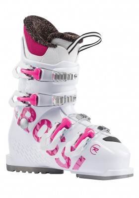 Children\'s downhill boots Rossignol-Fun Girl 4 white
