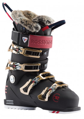Rossignol-Pure Pro Heat night black women's ski boots