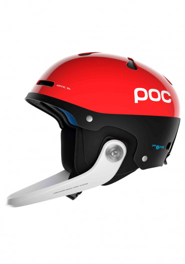 detail Ski Helmet POC Artic SL SPIN Prismane Red