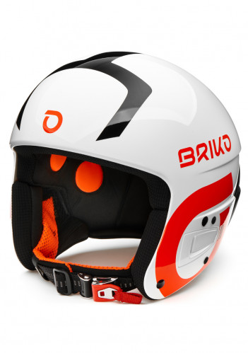Ski helmet Briko Vulcano FIS 6.8 Fluid Mimpact S Wh / Bk / Or