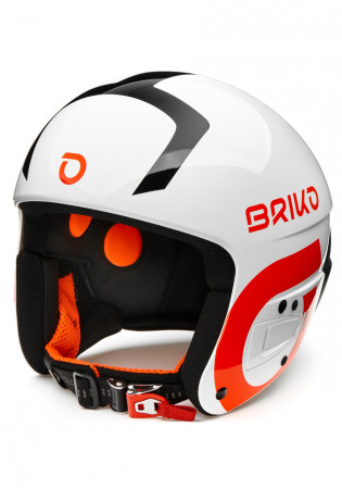 detail Ski helmet Briko Vulcano FIS 6.8 Fluid Mimpact S Wh / Bk / Or