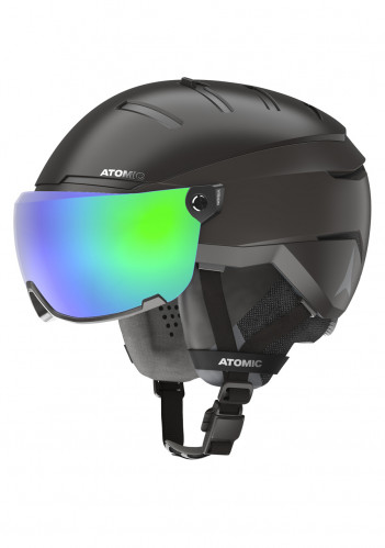 Atomic SAVOR GT AMID VISOR HD Black ski helmet