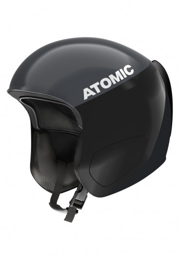 detail Atomic Redster Replica Black childrens ski helmet
