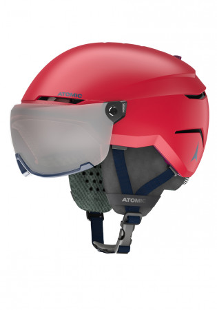 detail Children\'s ski helmet Atomic Savor Visor Jr Red