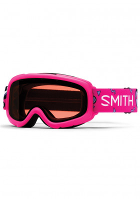 Kids ski goggles Smith Gambler Air Pink Skates / Rc36 Rosec Af