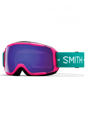 Kids ski goggles Smith Grom Pink Flowers / Everyday Viol ChroPop