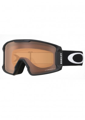 Oakley Ski Goggles 7093-26 Line Miner Mt Blk w / PRIZM Persimmon