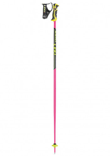 Leki Worldcup SL-TBS ski poles Pink-blk-wht-yel