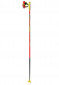 náhled Children's cross-country ski poles LEKI HRC JUNIOR FLUORESCENT RED-NEONYELLOW-DARKANTHRACITE