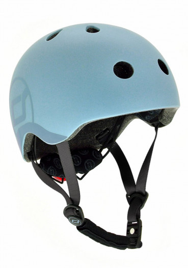 detail Scootandride children's helmet Steel blue S / M