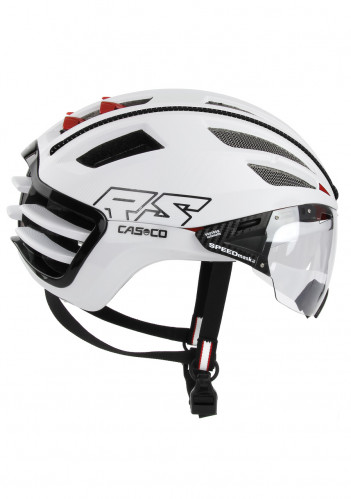 Cycling helmet Casco SPEEDairo 2 RS White /incl.Vautron visor /