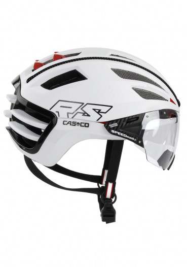 detail Cycling helmet Casco SPEEDairo 2 RS White /incl.Vautron visor /