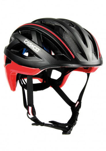 detail Casco Cuda 2 Strada Black-Red Structure cycling helmet