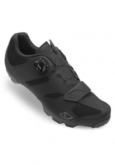 detail Giro Cylinder II Black cycling shoes