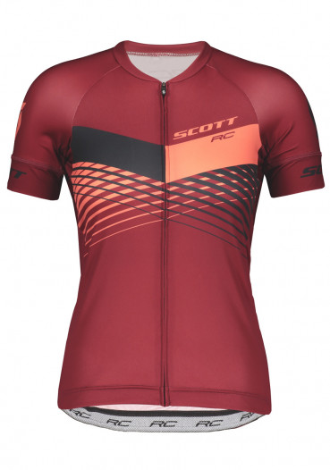 detail Womens Cycling Jersey Scott Shirt W's RC Pro s / sl red / pink