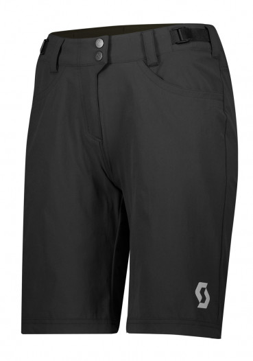 detail Women's cycling shorts Scott Shorts W's Trail Flow w / pad black
