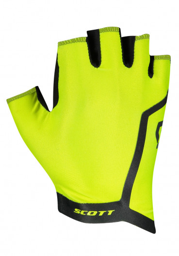 detail Scott Glove Perform Gel SF Sulfur Yell cycling gloves