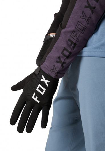 detail Fox Ranger Glove Gel Black cycling gloves